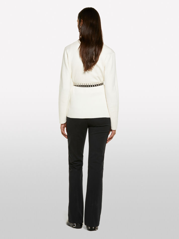 Calças flare fit preto - calças flare para mulher - Preto | Sisley image number 3